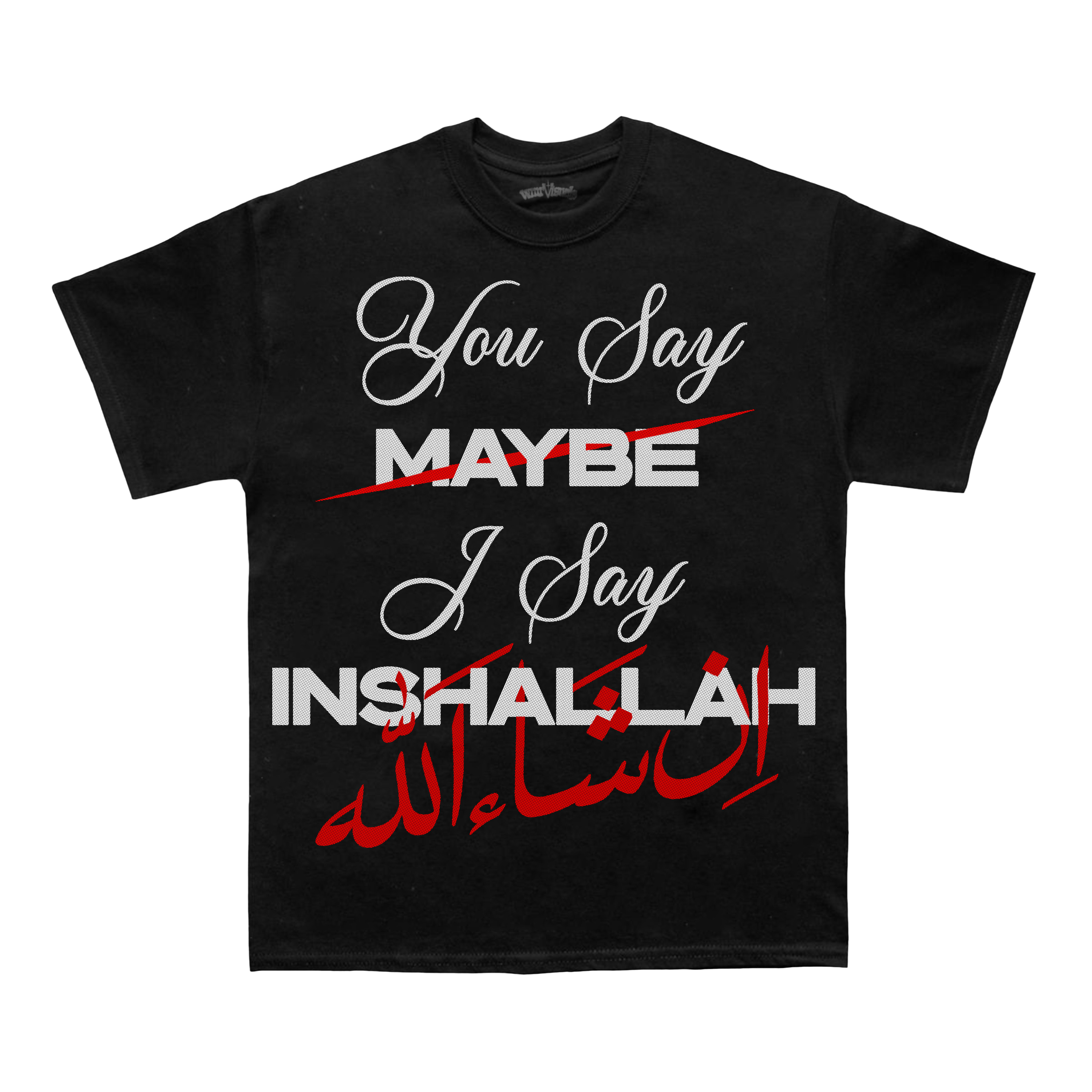 INSHALLAH T-SHIRT [BLACK]