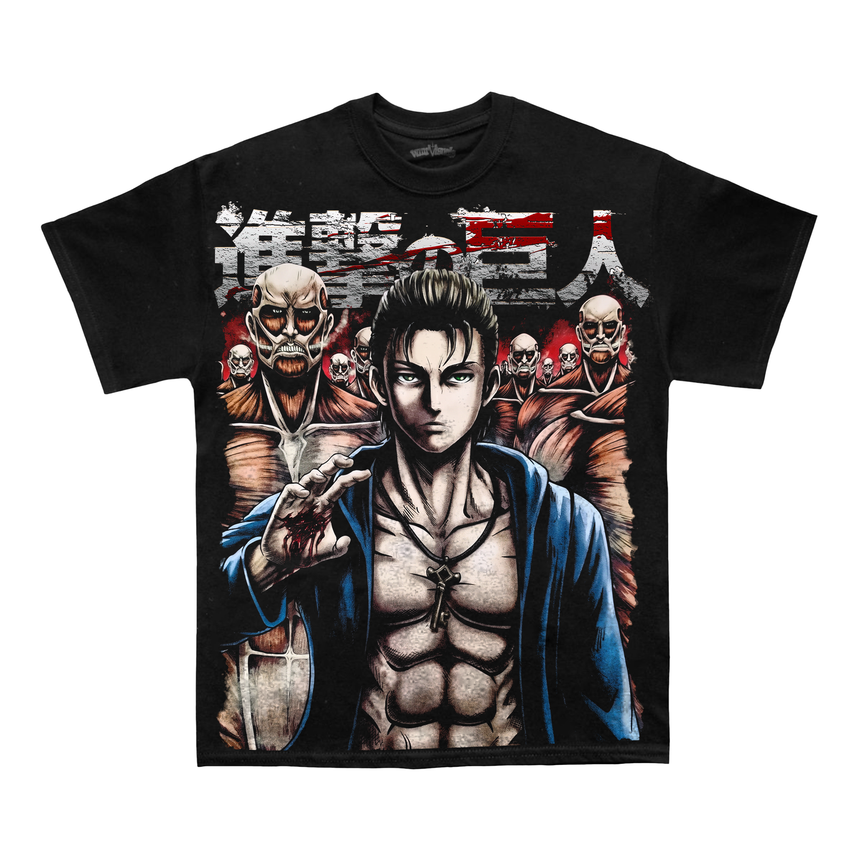 ATTACK ON TITAN T-SHIRT [BLACK]