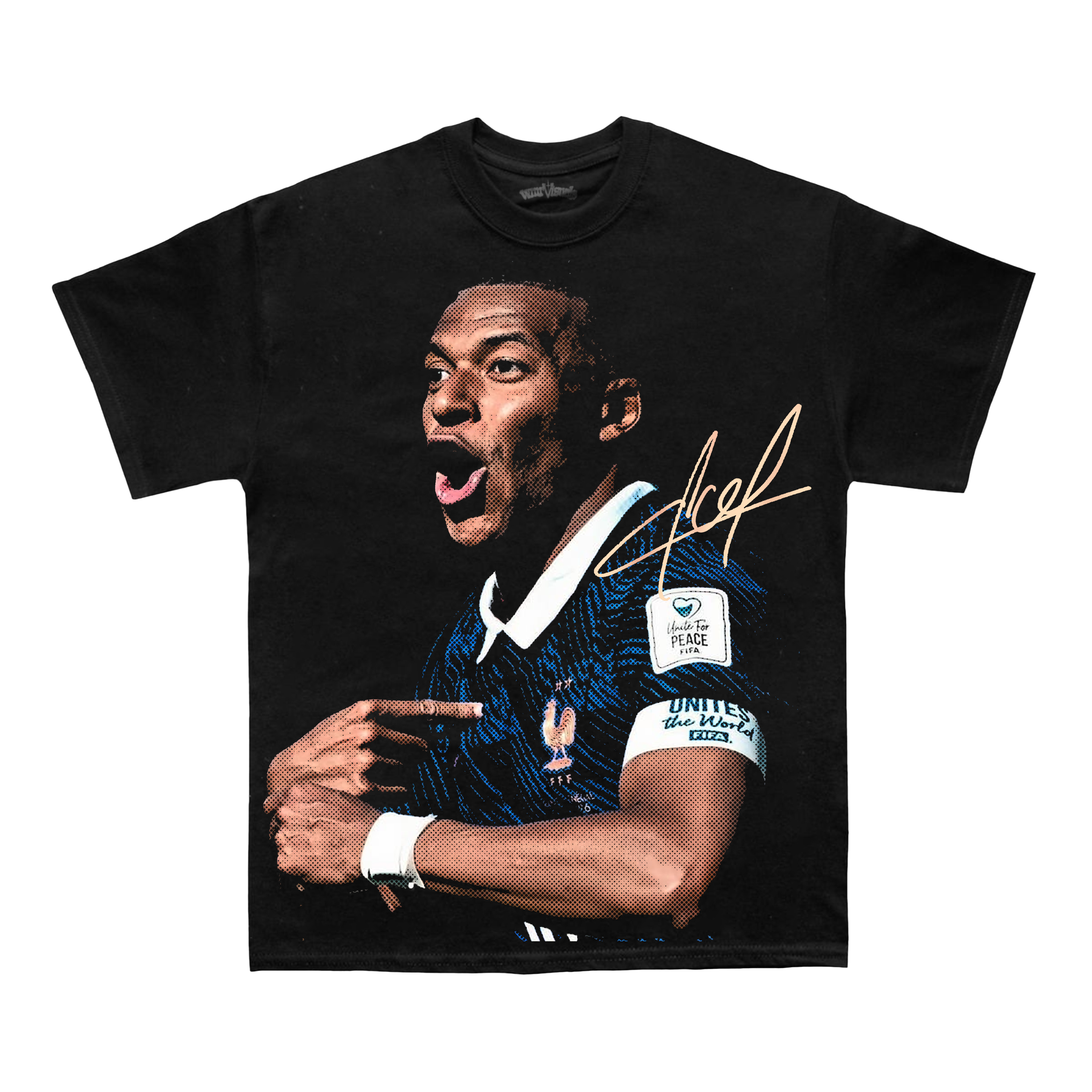 MBAPPE T-SHIRT [BLACK]